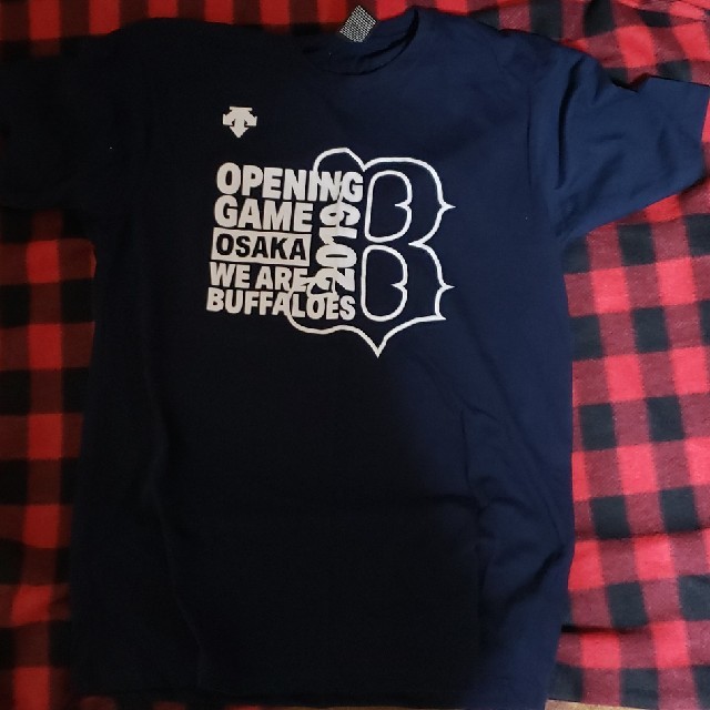 オリックス・バファローズ(オリックスバファローズ)のオリックスバファローズ  2019開幕記念Tシャツ スポーツ/アウトドアの野球(応援グッズ)の商品写真