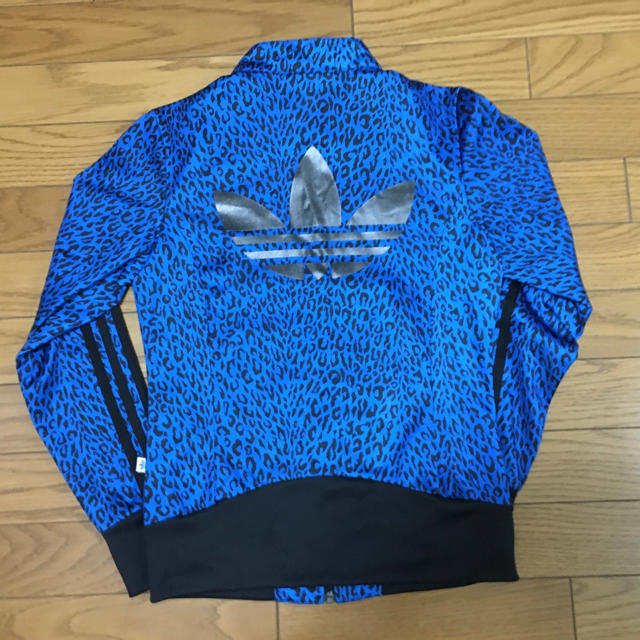 アディダスオリジナルスLレオパード柄ジャージ総柄ブルゾンadidas