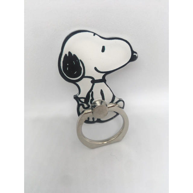 SNOOPY(スヌーピー)の【新品】スマホリング スヌーピー バンカーリング SNOOPY スマホ/家電/カメラのスマホアクセサリー(その他)の商品写真