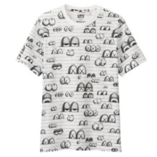 ユニクロ(UNIQLO)のXL UT UNIQULO × KAWS ユニクロ　カウズ　Tシャツ　4(Tシャツ/カットソー(半袖/袖なし))