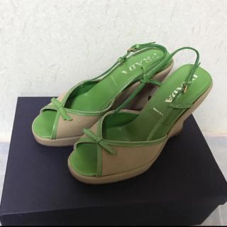 プラダ(PRADA)のPRADA プラダ パンプス サンダル(ハイヒール/パンプス)