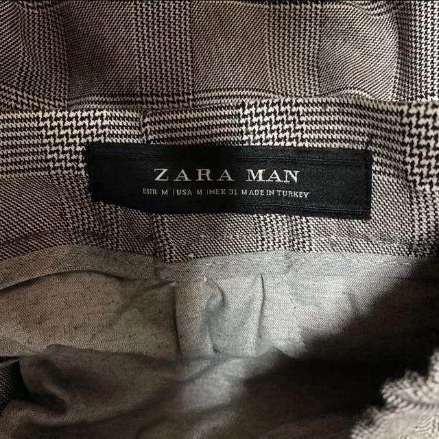 ZARA(ザラ)のZARA ラインパンツ チェックパンツ メンズのパンツ(スラックス)の商品写真