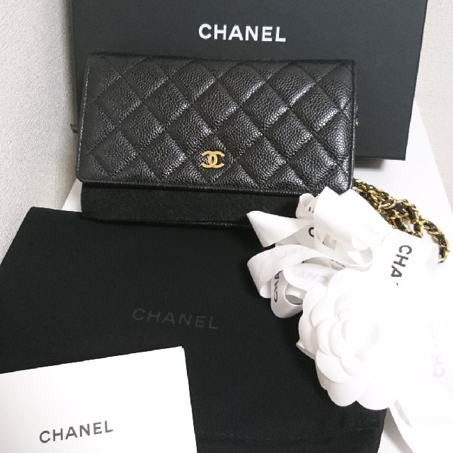 CHANEL チェーンウォレット♪