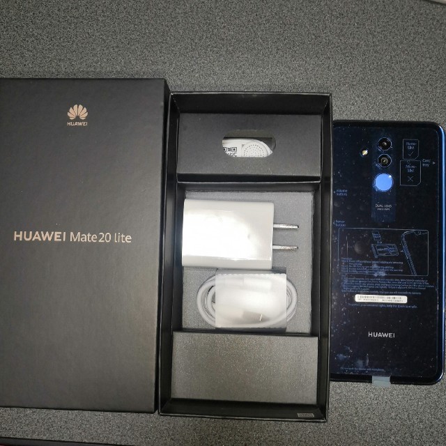 HUAWEI Mate 20 lite サファイアブルースマートフォン/携帯電話