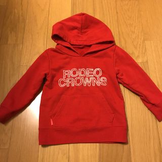 ロデオクラウンズ(RODEO CROWNS)のロデオクラウンズ　パーカー　100cm(Tシャツ/カットソー)