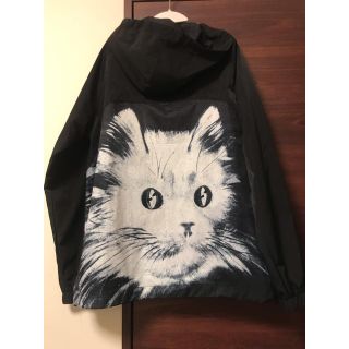 シュプリーム(Supreme)のripndip  アノラックパーカー　キャット(マウンテンパーカー)