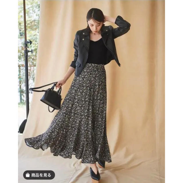 COCO DEAL(ココディール)のCOCODEAL  エスカルゴ スカート レディースのスカート(ロングスカート)の商品写真