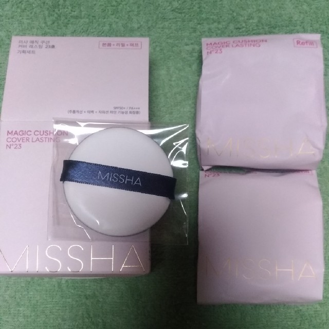 MISSHA(ミシャ)のミシャ　クッションファンデ コスメ/美容のベースメイク/化粧品(ファンデーション)の商品写真