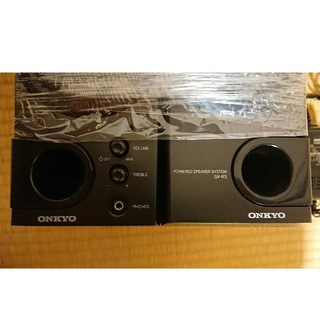 オンキヨー(ONKYO)のONKYO PCスピーカー GX-R3 ブラック(スピーカー)