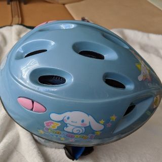 サンリオ(サンリオ)の自転車　子ども用ヘルメット　シナモン(ヘルメット/シールド)