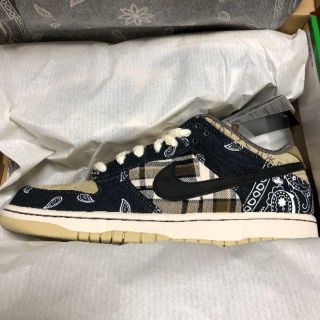 ナイキ(NIKE)のNIKE SB TRAVIS SCOTT DUNK LOW 27,5(スニーカー)