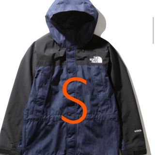 ザノースフェイス(THE NORTH FACE)のマウンテンライトデニムジャケット S インディゴ(マウンテンパーカー)