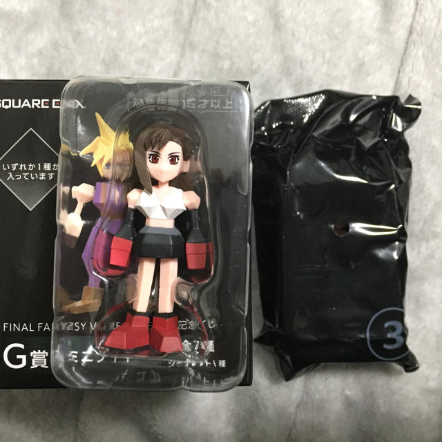 SQUARE ENIX(スクウェアエニックス)の一番くじ FF7  Ｇ賞 ミニフィギュア  ティファ エンタメ/ホビーのフィギュア(ゲームキャラクター)の商品写真