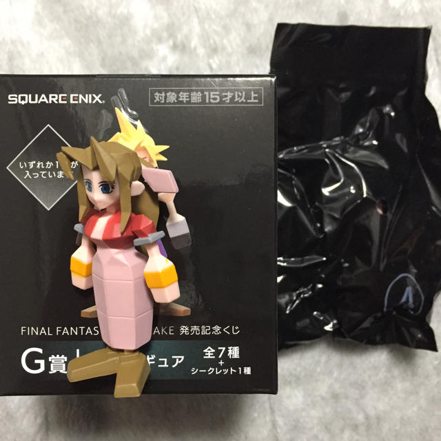 SQUARE ENIX(スクウェアエニックス)の一番くじ FF7  Ｇ賞 ミニフィギュア  エアリス エンタメ/ホビーのフィギュア(ゲームキャラクター)の商品写真