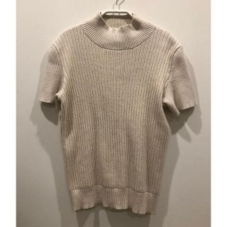 アーペーセー(A.P.C)の※mariaさま専用　A.P.C  ニット　ベージュ　アイボリー　半袖(ニット/セーター)