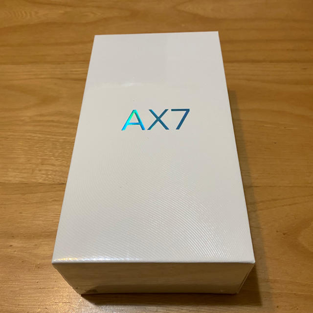 ANDROID(アンドロイド)の［即納］未開封新品　OPPO　AX7　ゴールド　64GB スマホ/家電/カメラのスマートフォン/携帯電話(スマートフォン本体)の商品写真