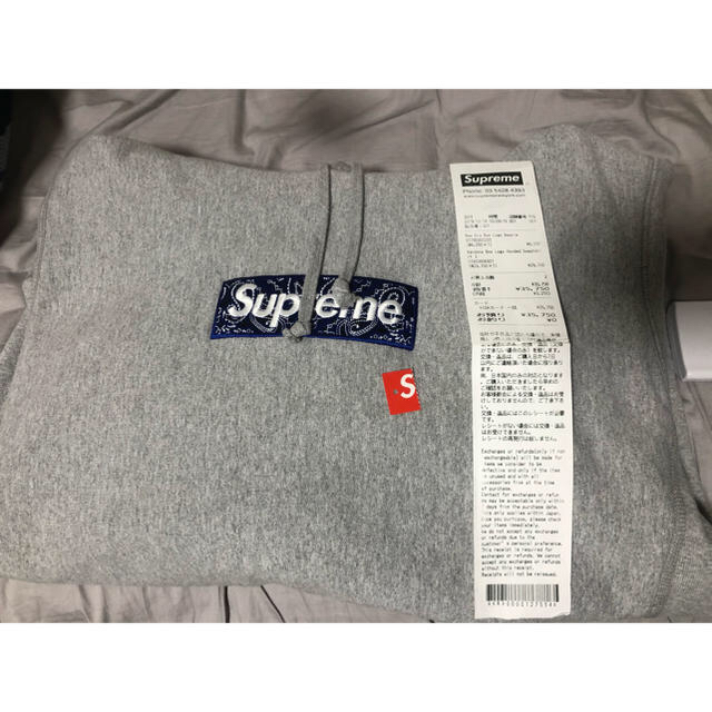 supreme BOX LOGO パーカー Mサイズ 美品