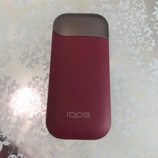 iQOS  レッド＆シルバー  限定色(タバコグッズ)