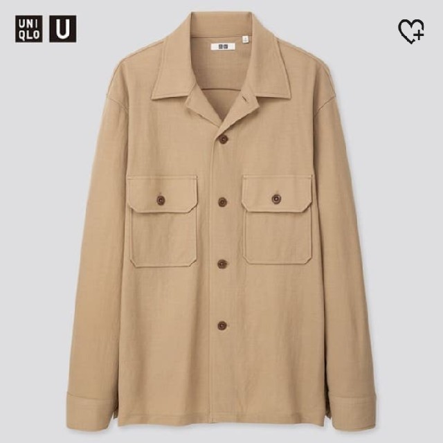 UNIQLO(ユニクロ)のUNIQLO U ミリタリージャージーシャツ M メンズのトップス(シャツ)の商品写真