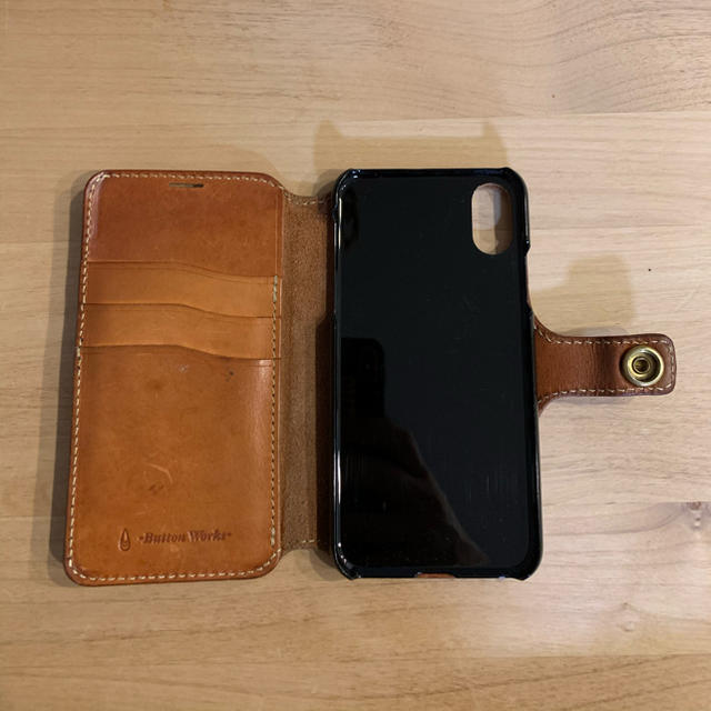 STANDARD CALIFORNIA(スタンダードカリフォルニア)のBUTTON WORKS×SD iPhone X CASE スマホ/家電/カメラのスマホアクセサリー(iPhoneケース)の商品写真