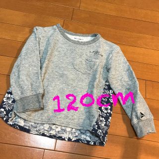 ロキシー(Roxy)の【120】PeeeEAGLE ガールズ　トレーナー　花柄×西海岸風　(Tシャツ/カットソー)