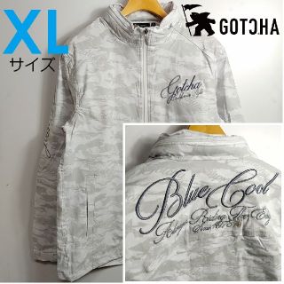 ガッチャ(GOTCHA)の新品 LL XL GOTCHA ガッチャ スタンドジャケット 白カモフラ1302(ブルゾン)