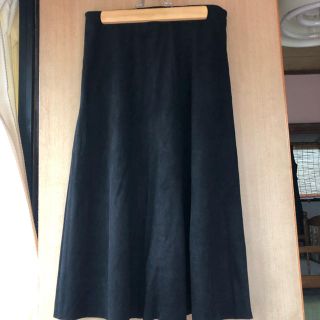 ザラ(ZARA)のZARA スエードスカート(ひざ丈スカート)