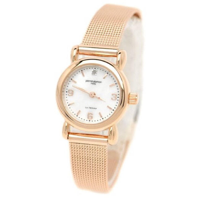 シンプル ピンクゴールド レディースのファッション小物(腕時計)の商品写真