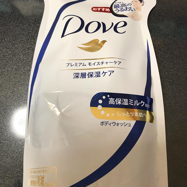 Unilever(ユニリーバ)のユニリーバ ダヴ プレミアム  ボディウォッシュ 詰め替え用 4袋 新品未開封 コスメ/美容のボディケア(ボディソープ/石鹸)の商品写真