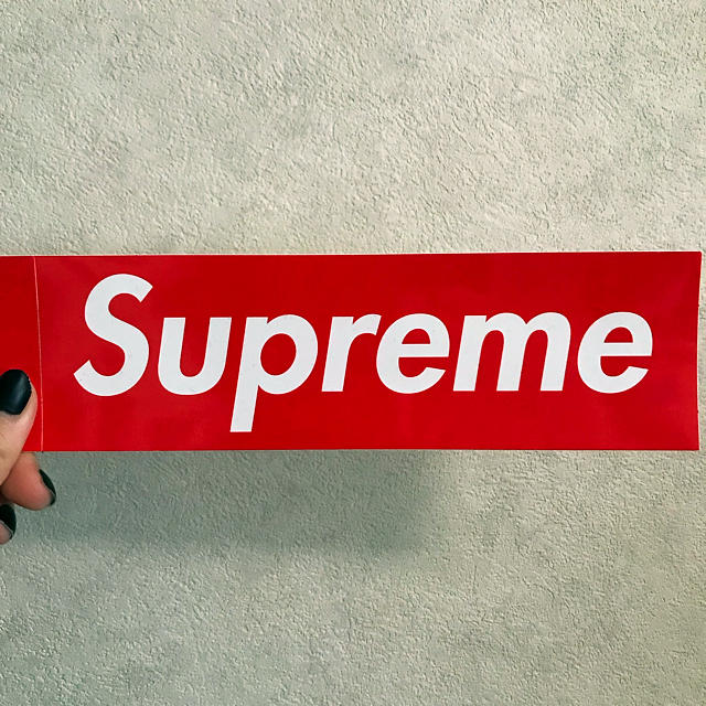 Supreme(シュプリーム)のステッカー supreme 1枚 エンタメ/ホビーのコレクション(ノベルティグッズ)の商品写真