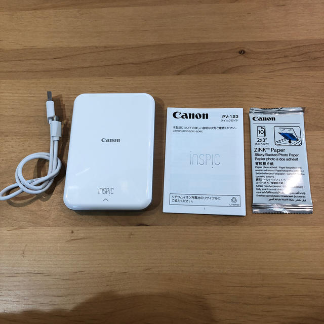 Canon(キヤノン)のキャノン　スマホプリンター　inspic スマホ/家電/カメラのスマホアクセサリー(その他)の商品写真