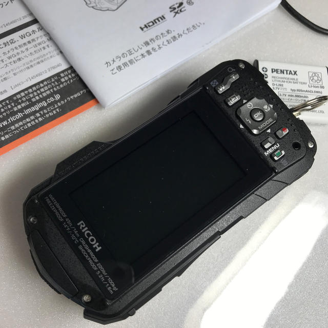 ricoh wg-50 防水カメラ - コンパクトデジタルカメラ