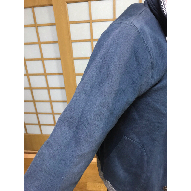 ikka(イッカ)のはるかな様　専用　ikka cottonジャケット　ネイビー メンズのジャケット/アウター(その他)の商品写真