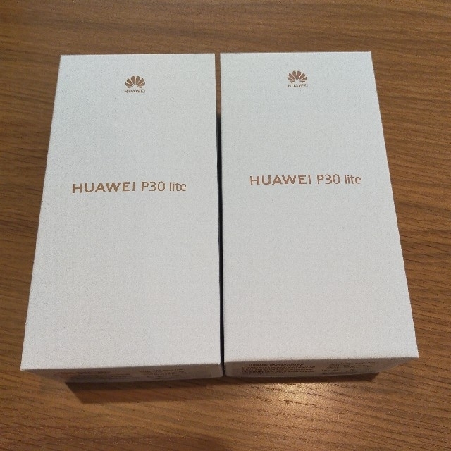 新品未開封】Huawei P30 lite パールホワイト 2台-
