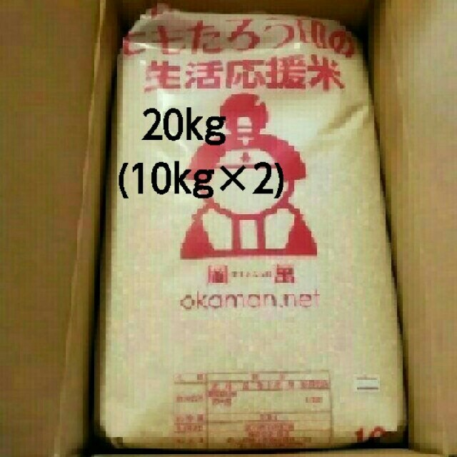 お米10kg　×2袋　米/穀物