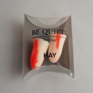 【新品未使用】HAY 　ヘイ　マルチカラー　耳栓(旅行用品)