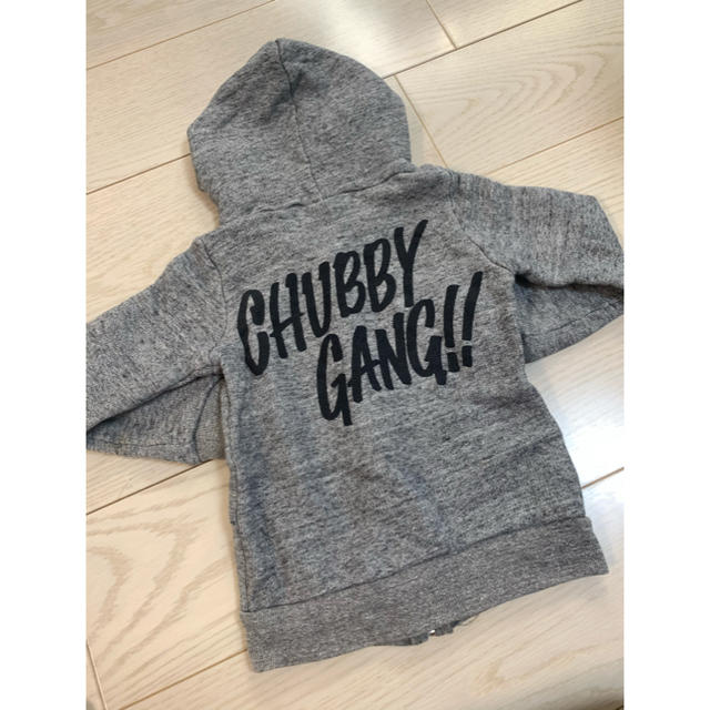 CHUBBYGANG(チャビーギャング)のCHUBBYGANGパーカー キッズ/ベビー/マタニティのキッズ服男の子用(90cm~)(その他)の商品写真