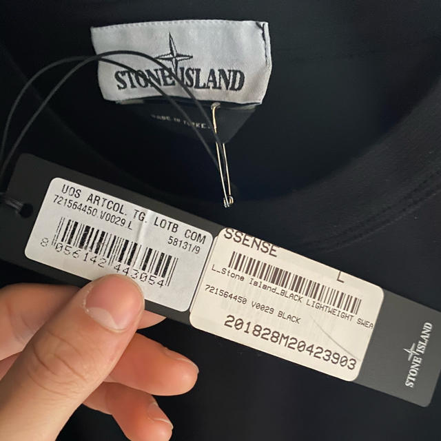 STONE ISLAND(ストーンアイランド)のstone island ストーン・アイランド ロンT メンズのトップス(Tシャツ/カットソー(七分/長袖))の商品写真