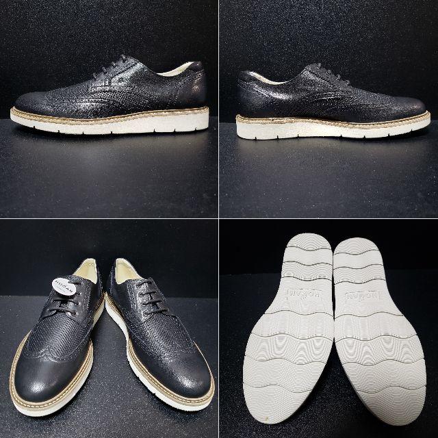 HOGAN(ホーガン)のホーガン（HOGAN）<TOD'Sグループ> イタリア製革靴 黒 8.5 メンズの靴/シューズ(ドレス/ビジネス)の商品写真