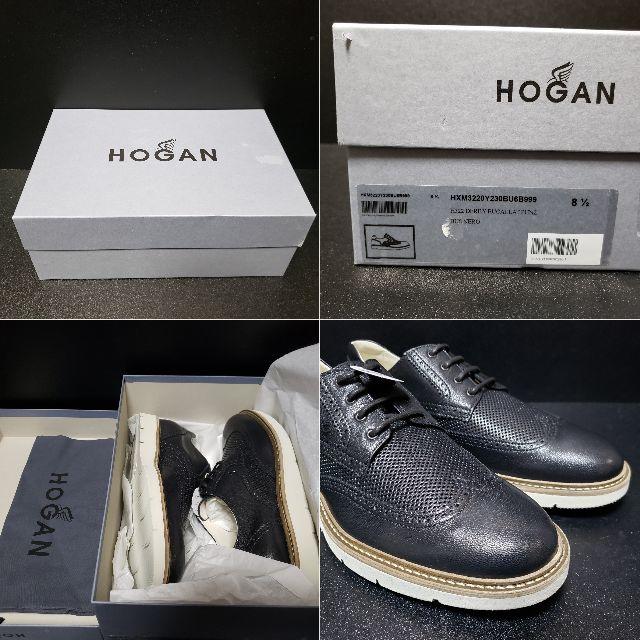 HOGAN(ホーガン)のホーガン（HOGAN）<TOD'Sグループ> イタリア製革靴 黒 8.5 メンズの靴/シューズ(ドレス/ビジネス)の商品写真