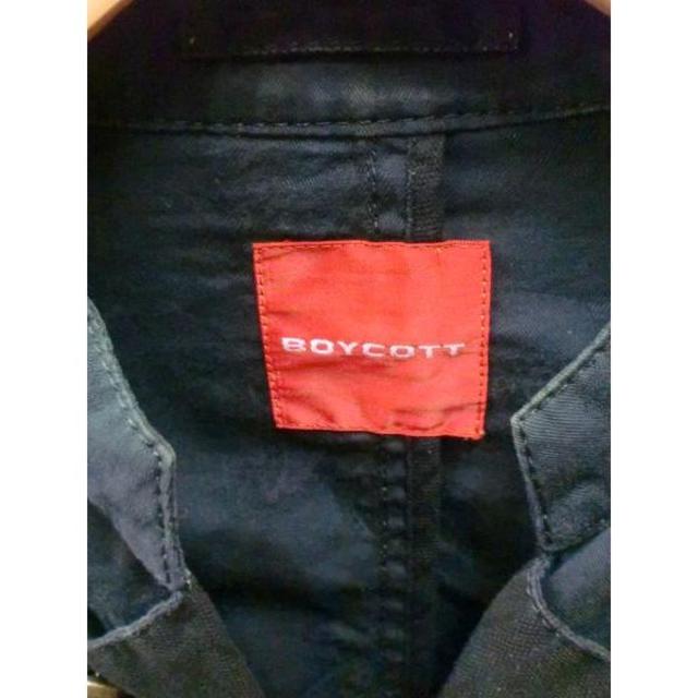 BOYCOTT(ボイコット)のBOYCOTTペイズリーシャツJKT英国ハイセンス一点物M メンズのジャケット/アウター(ミリタリージャケット)の商品写真