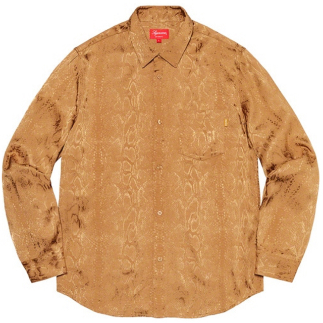 Supreme Snakeskin Jacquard Shirtシャツ