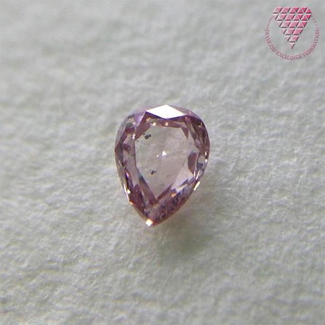 0.046 ct F.Pink SI2 天然 ピンク ダイヤアクセサリー