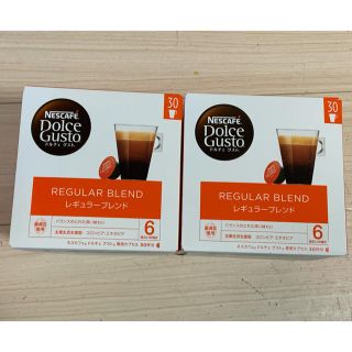 ネスレ(Nestle)のドルチェグストカプセル　レギュラーブレンド×2(コーヒー)