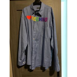 バレンシアガ(Balenciaga)のbalenciaga ﾊﾞﾚﾝｼｱｶﾞ ｼｬﾂ vetements ｳﾞｪﾄﾓﾝ(シャツ)