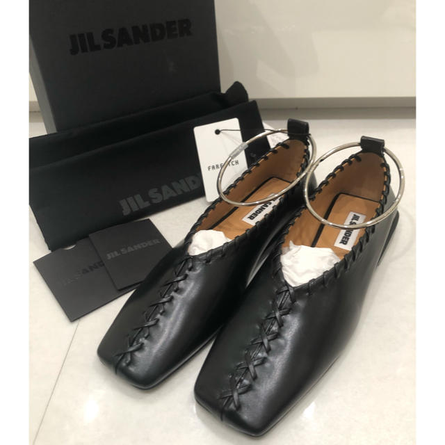 第一ネット Jil Sander フラットシューズ 新品 今季 ジルサンダー ローファー/革靴