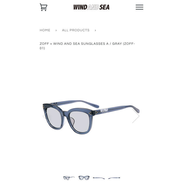 WIND AND SEA サングラス WIND AND SEA サングラス