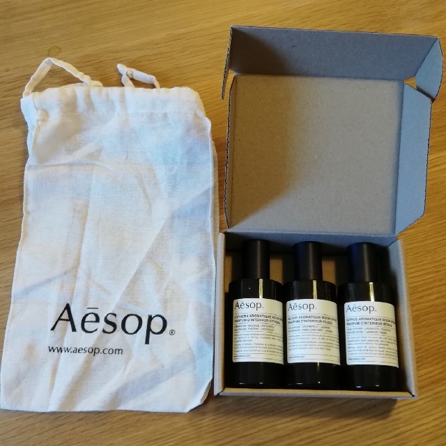 Aesop(イソップ)のイソップ☆アロマティック ルームスプレー☆3本セット コスメ/美容のリラクゼーション(アロマグッズ)の商品写真