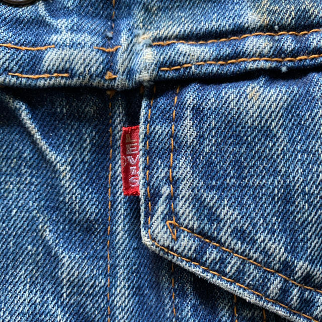 Levi's(リーバイス)の【ビッグE】濃紺 38 70505 60s-70s リーバイス オリジナル メンズのジャケット/アウター(Gジャン/デニムジャケット)の商品写真