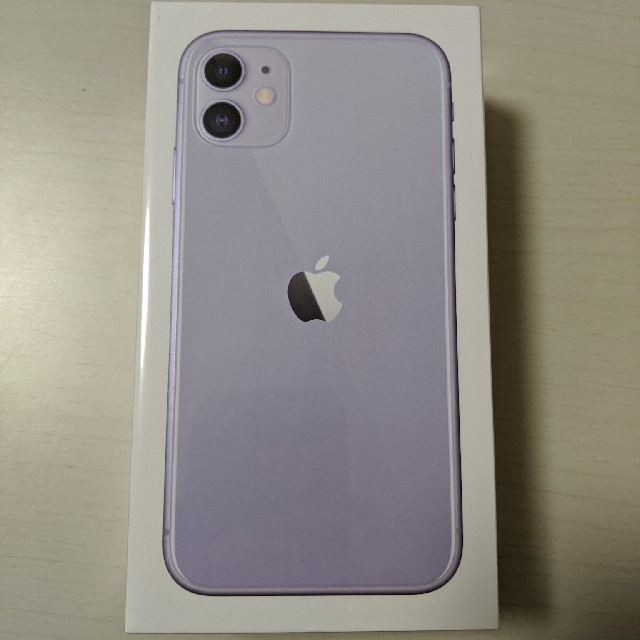 新品】iPhone11 パープル Apple版シムフリー64GB simフリー